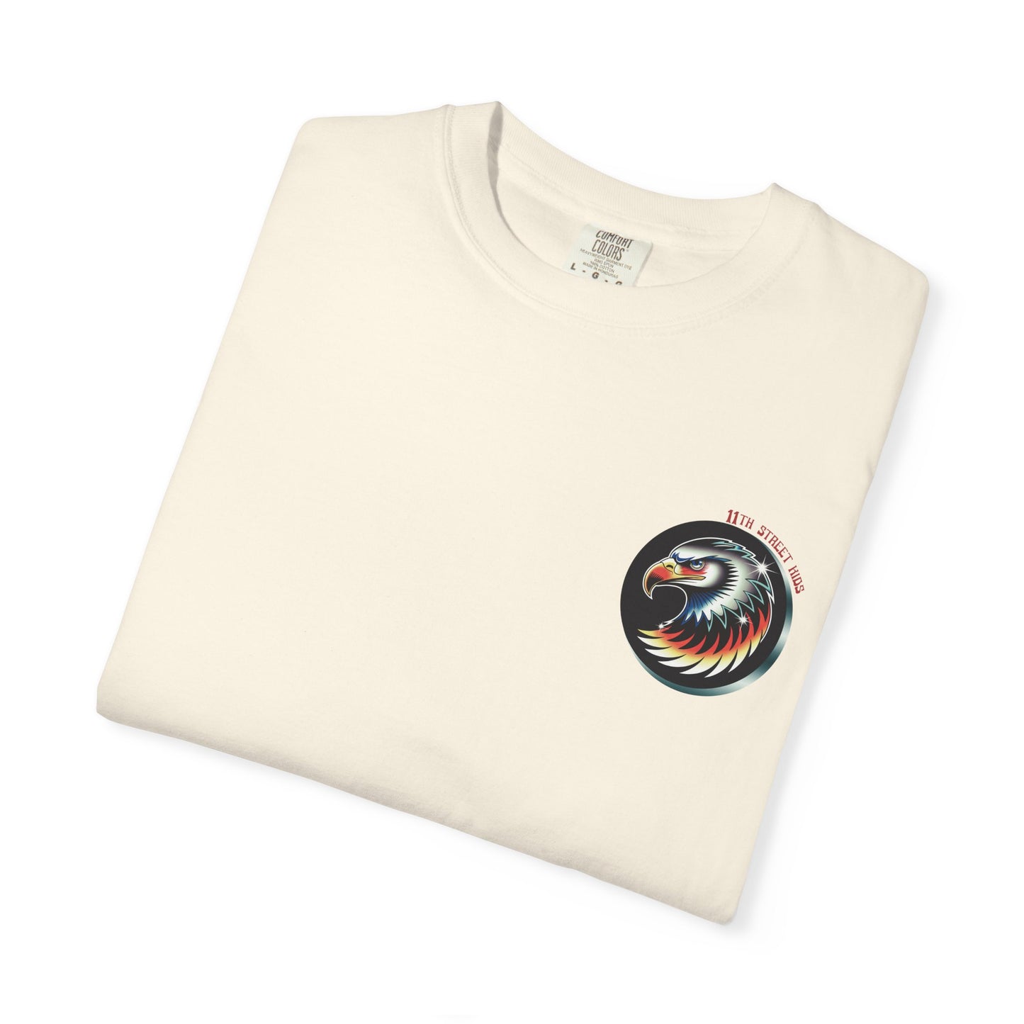 'PEACE EAGLE' Double Sided Tee