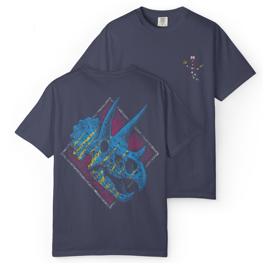 'Triceratops' Double-Sided Tee