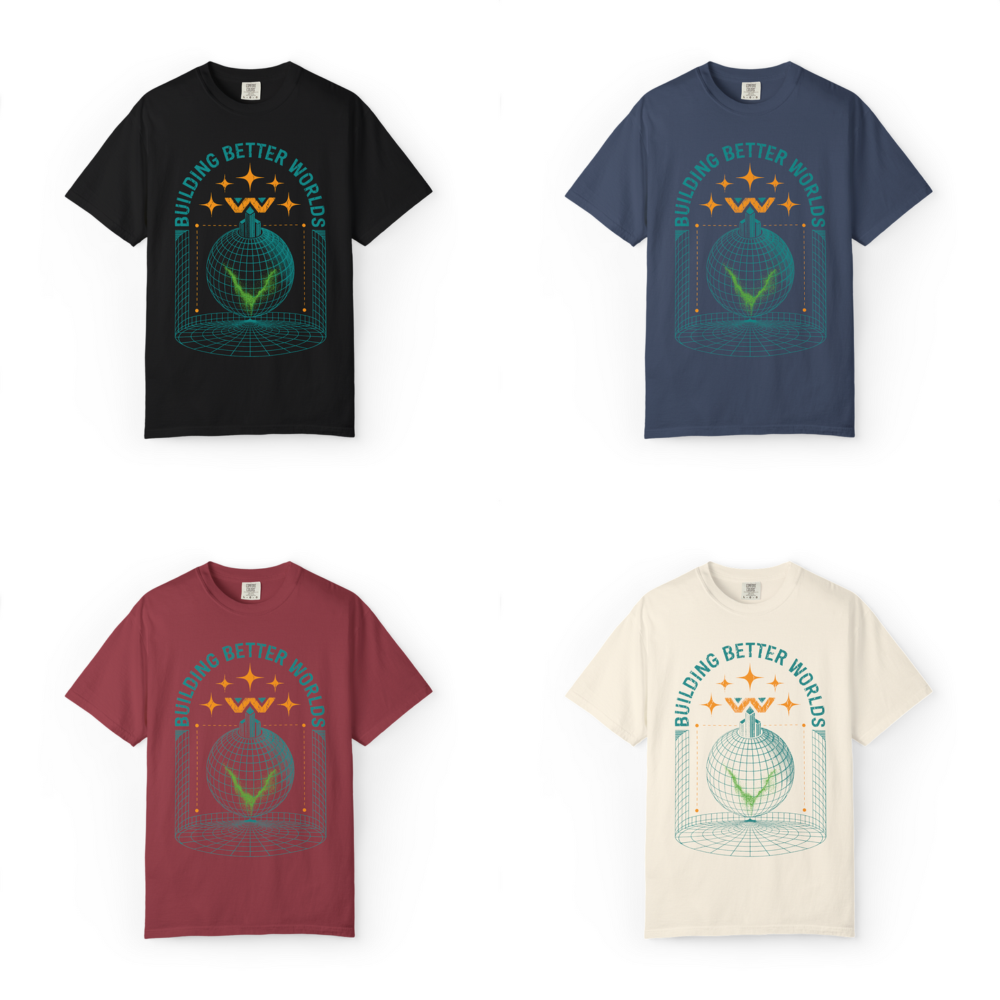 'Building Better Worlds' T-Shirt