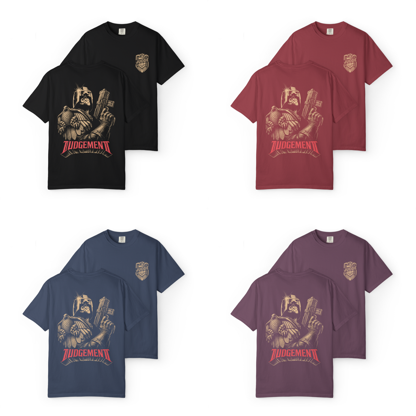'JUDGEMENT' Double-Sided Tee