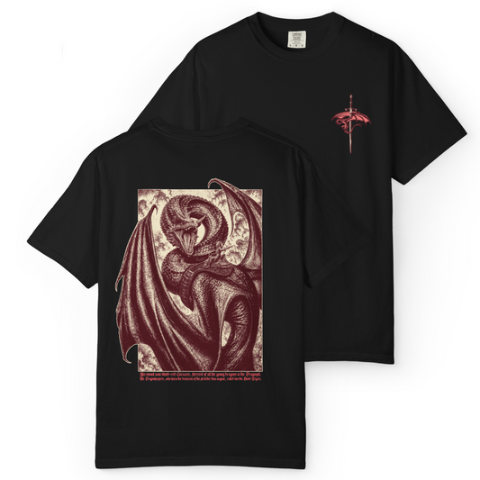 'DRAGON RIDER' Double-Sided Tee