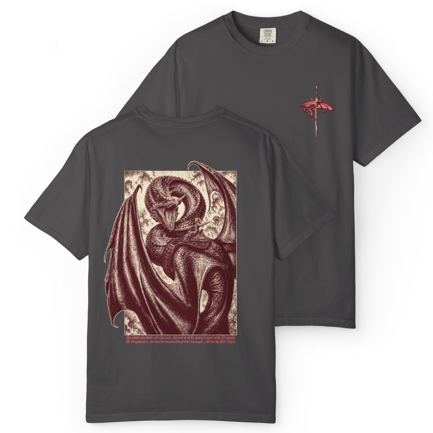 'DRAGON RIDER' Double-Sided Tee