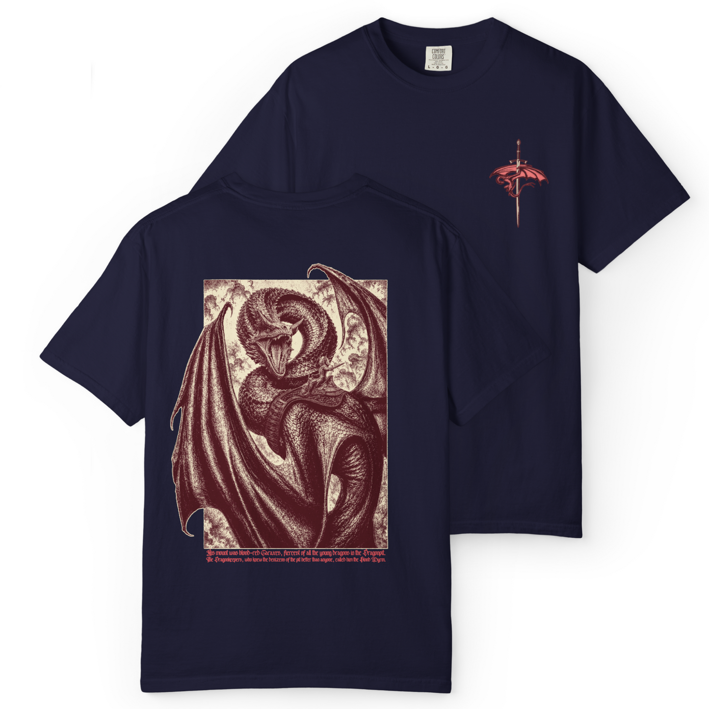 'DRAGON RIDER' Double-Sided Tee