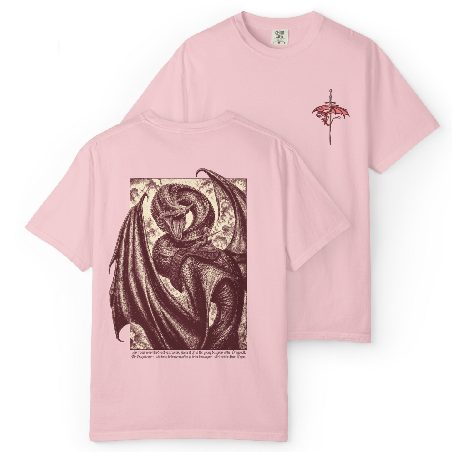'DRAGON RIDER' Double-Sided Tee