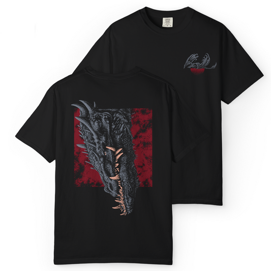 'FERAL DRAGON' Double-Sided Tee