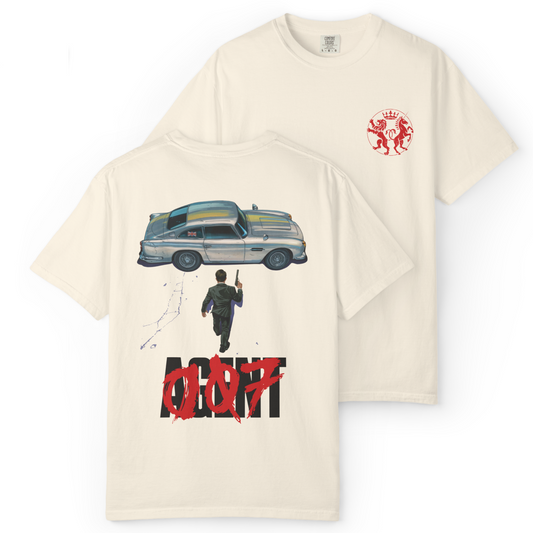'AGENT' Double-Sided Heavyweight Tee