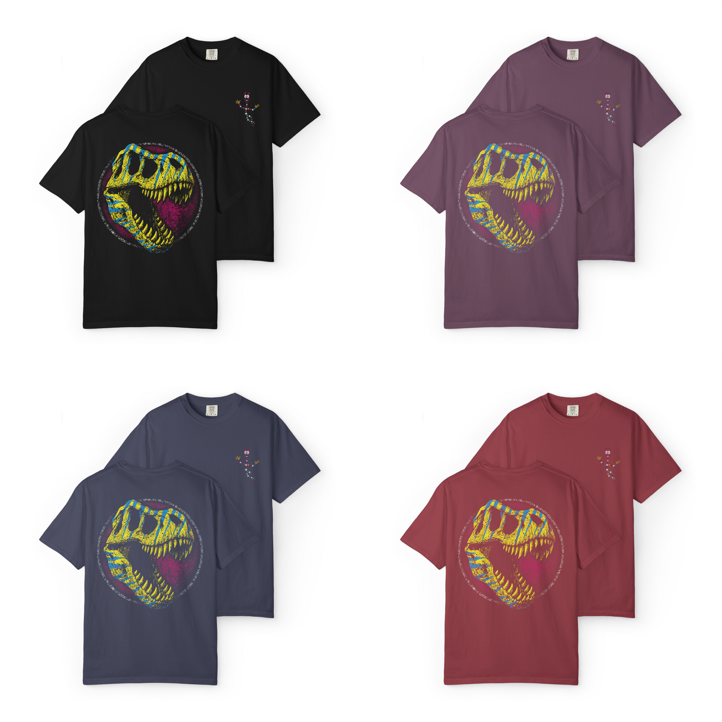 'Tyrannosaurus' Double-Sided Tee