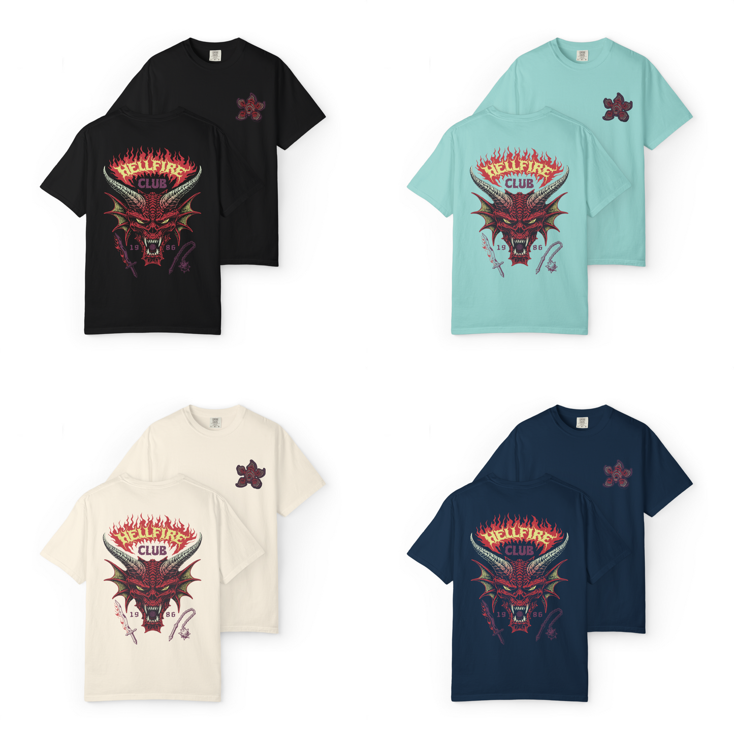 'HELLFIRE' Double-Sided Tee