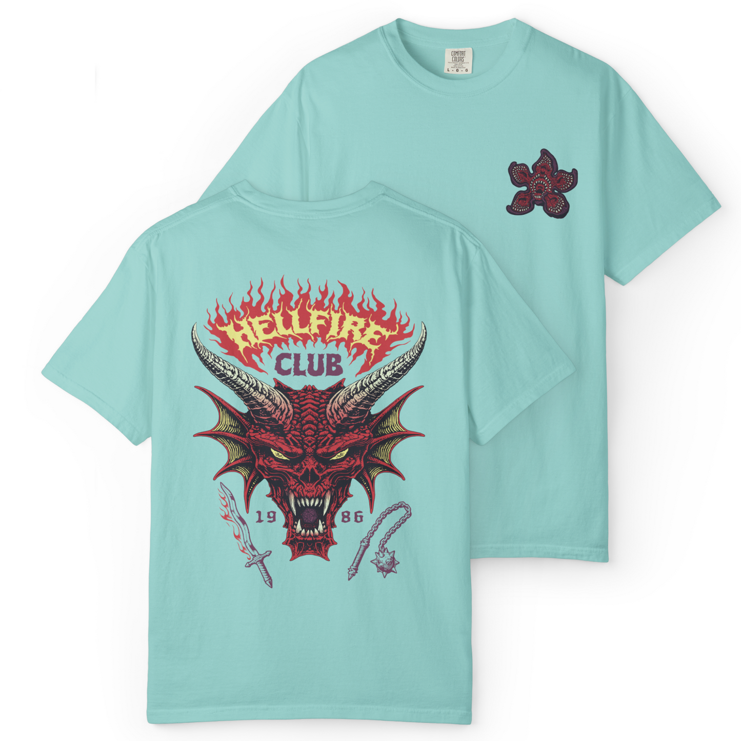 'HELLFIRE' Double-Sided Tee