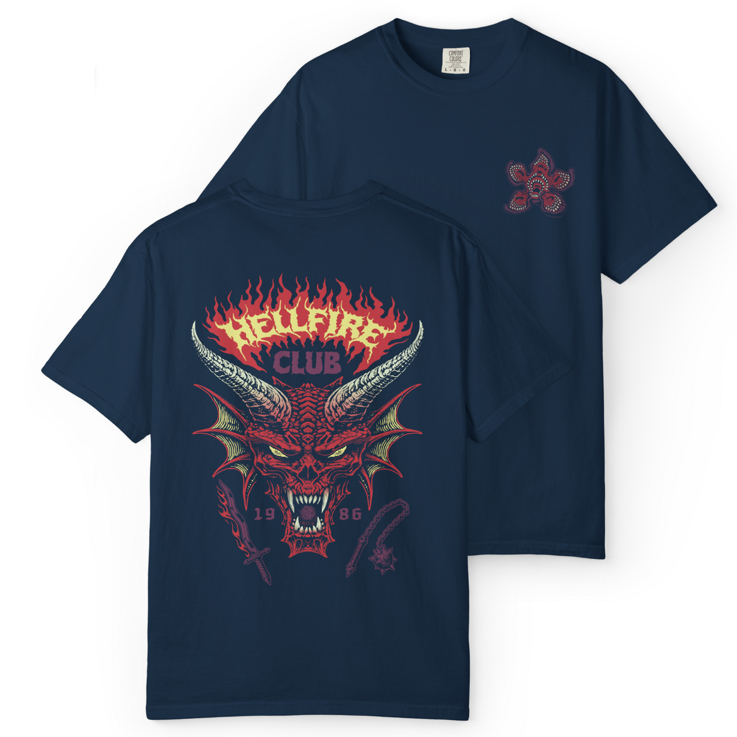 'HELLFIRE' Double-Sided Tee