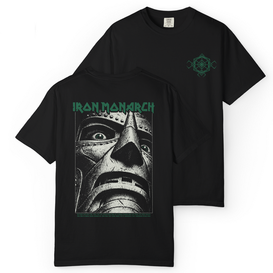 'IRON MONARCH' Double-Sided Tee