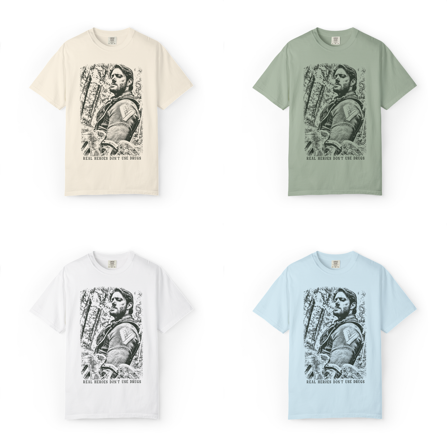 'REAL HEROES PSA' T-Shirt