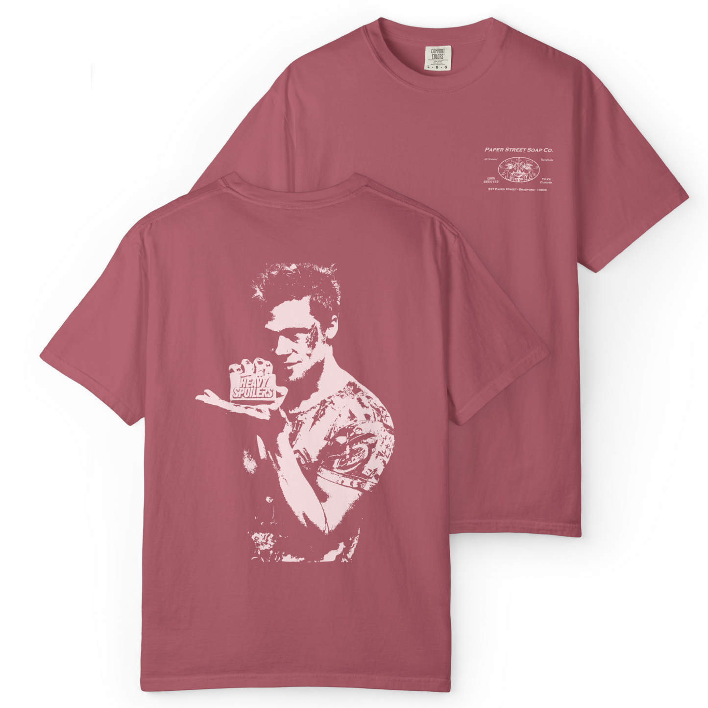 'SPOILER CLUB' Double-Sided Tee