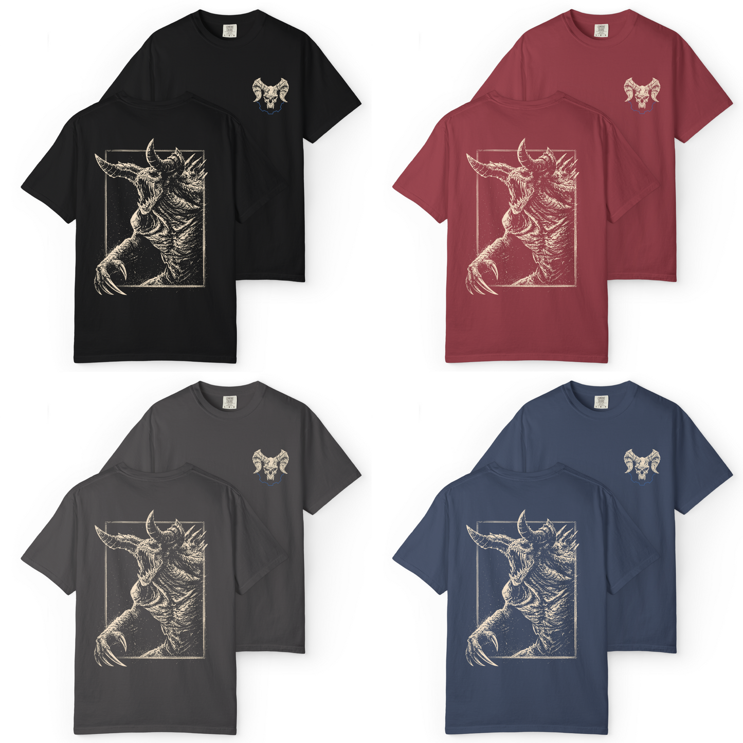 'ATOMIC CLAW' Double-Sided Tee