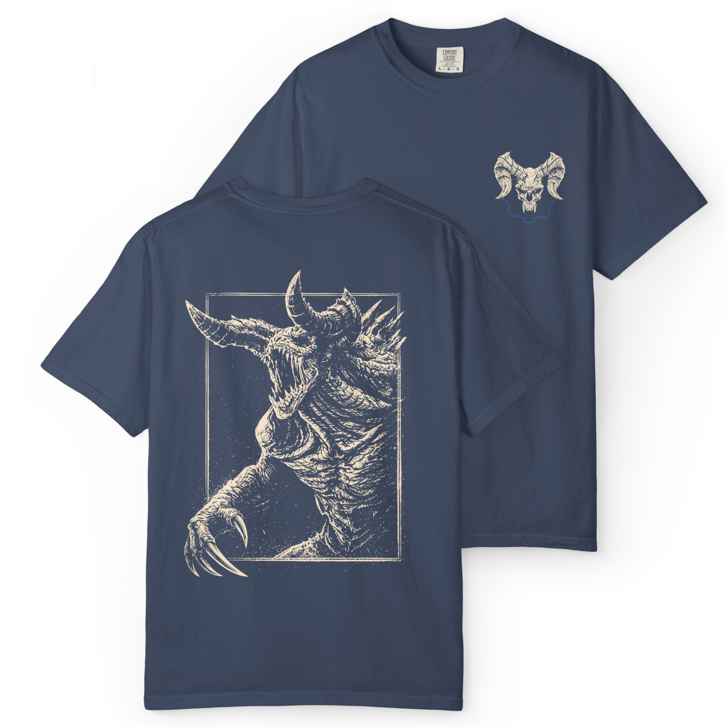 'ATOMIC CLAW' Double-Sided Tee