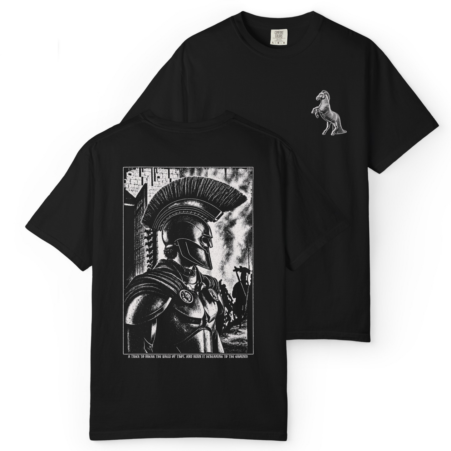 'AT THE GATES' Double-Sided Tee