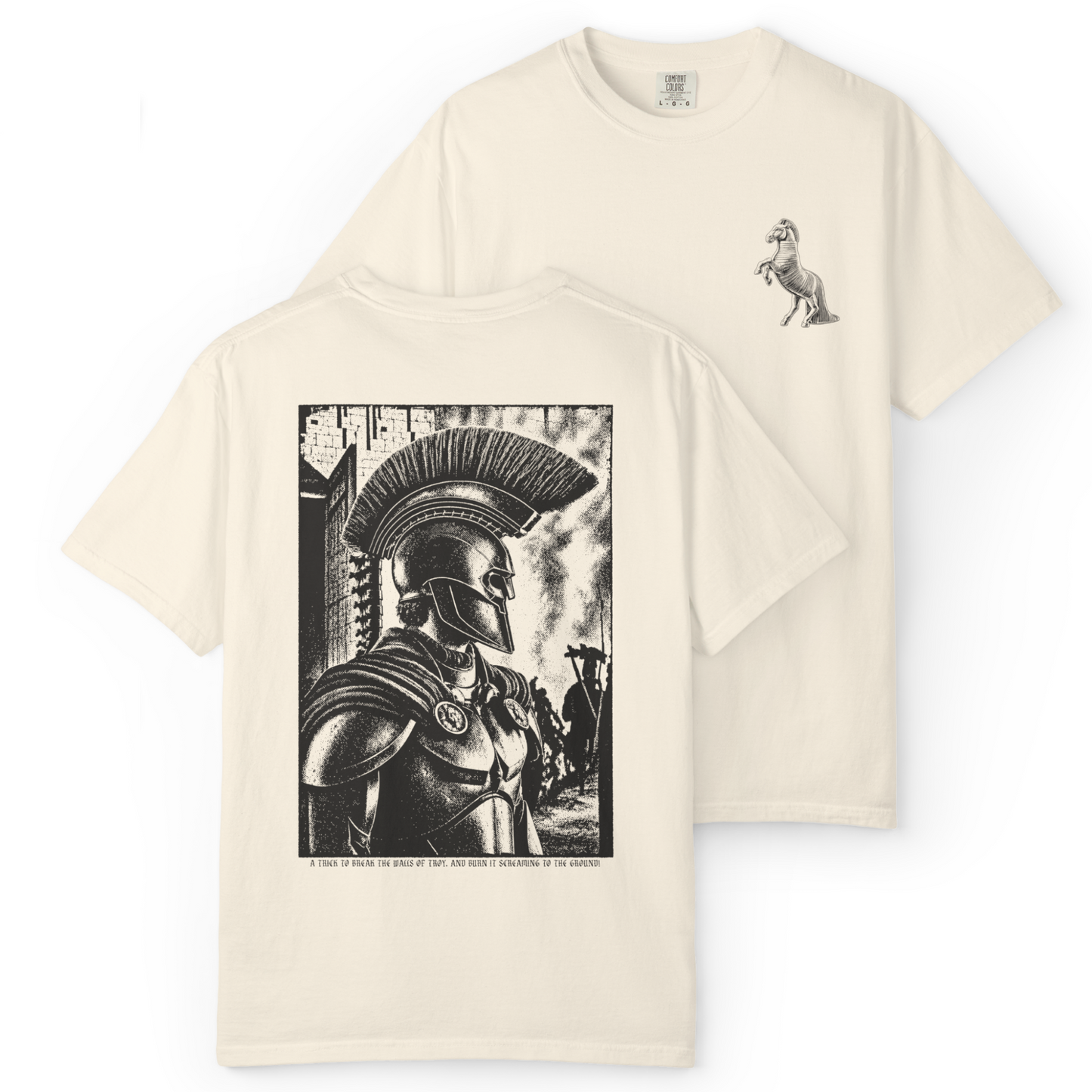 'AT THE GATES' Double-Sided Tee