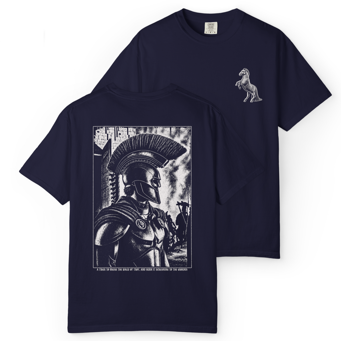 'AT THE GATES' Double-Sided Tee