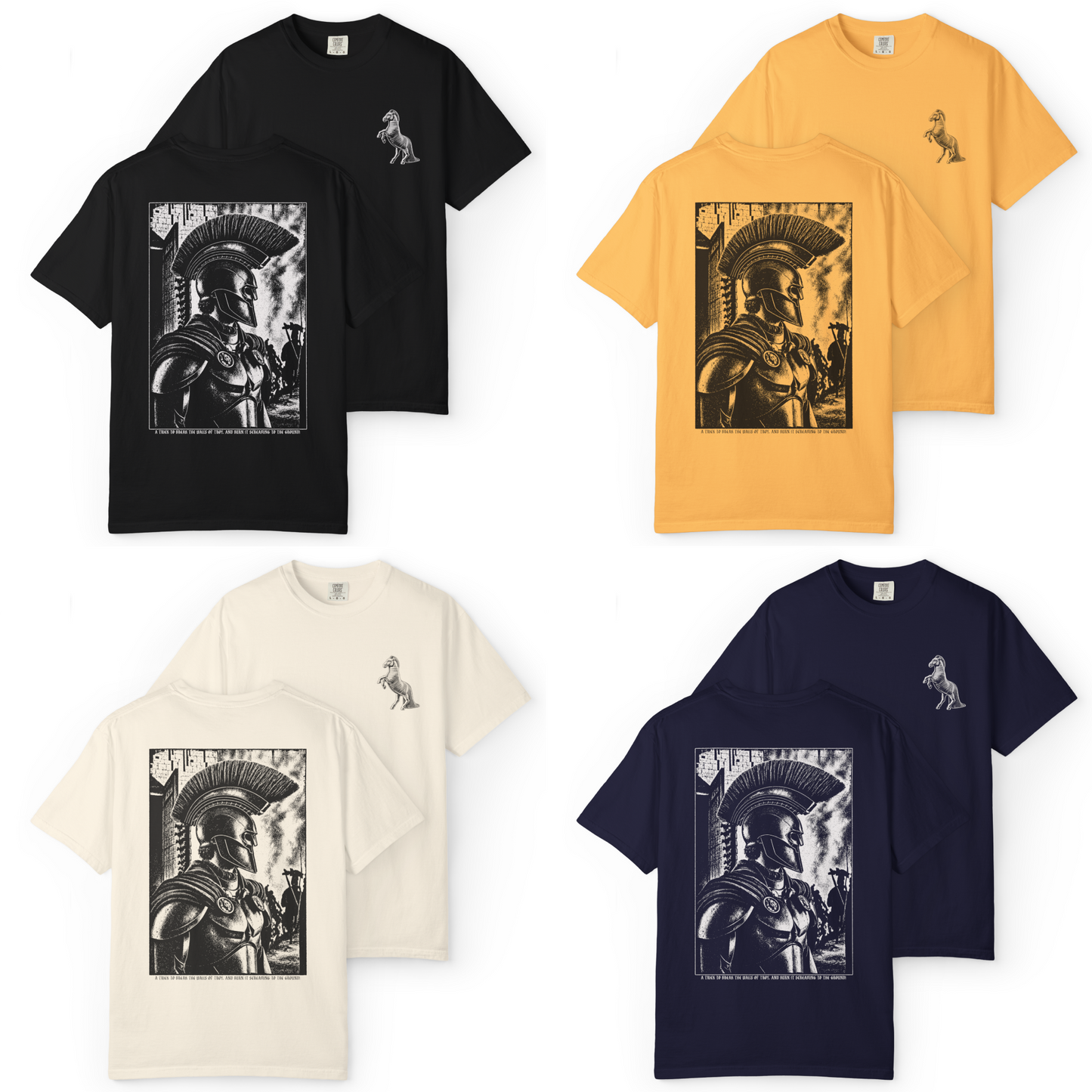 'AT THE GATES' Double-Sided Tee