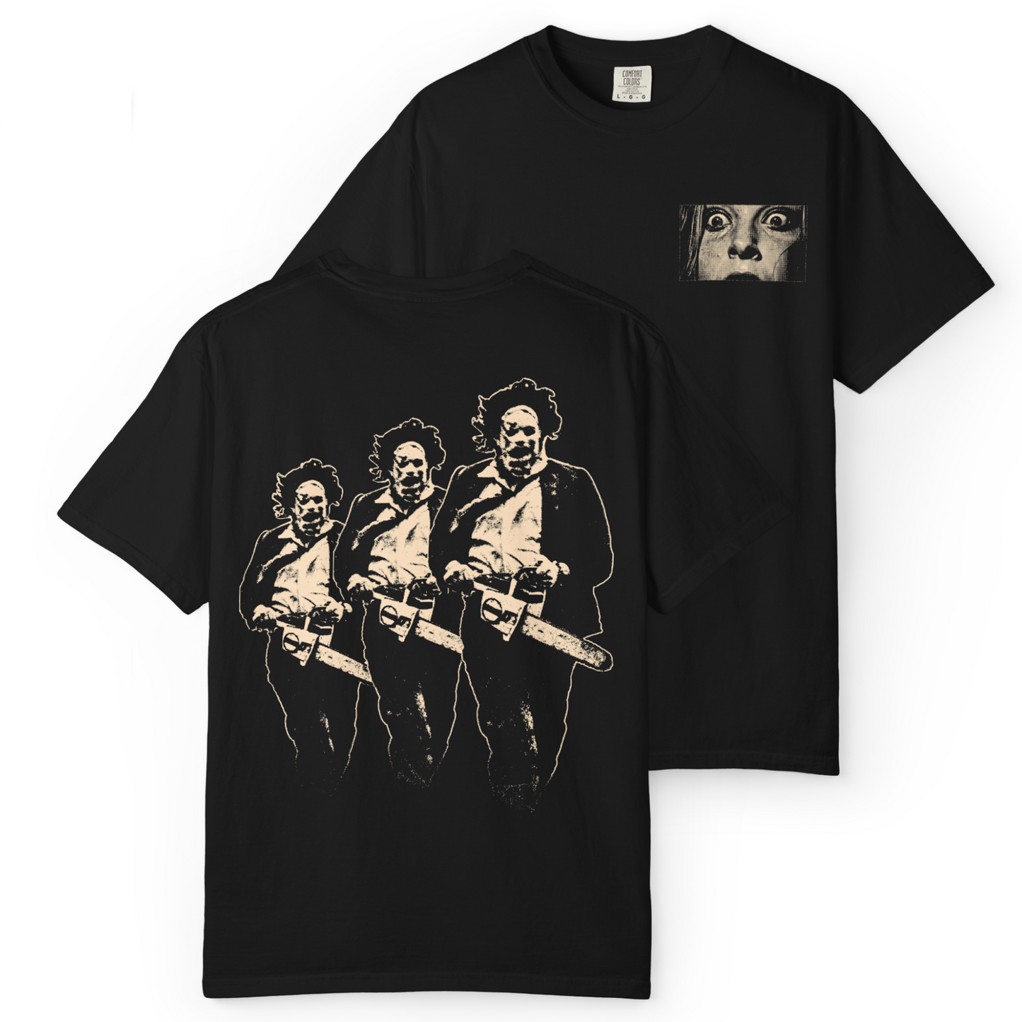 'CHAINSAW' Double-Sided Tee