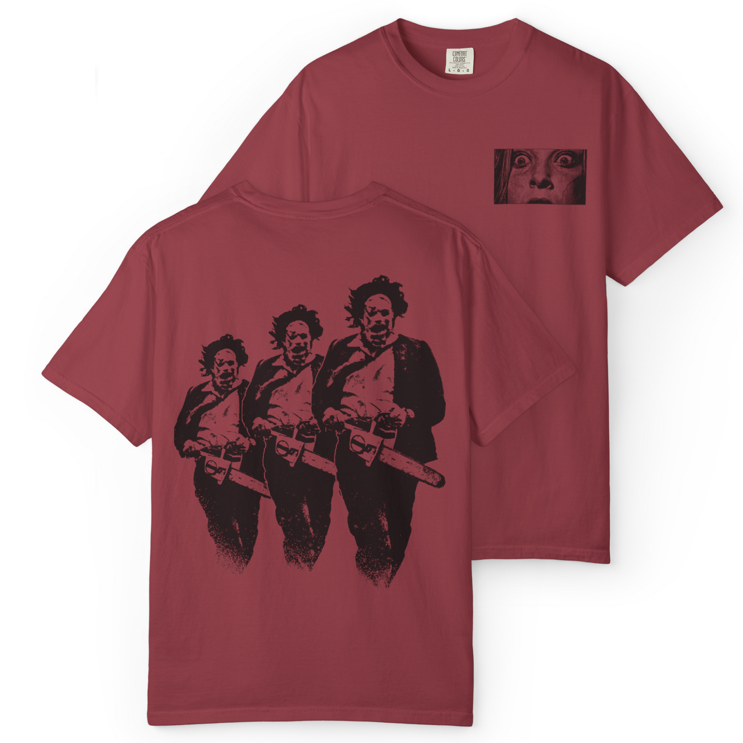 'CHAINSAW' Double-Sided Tee