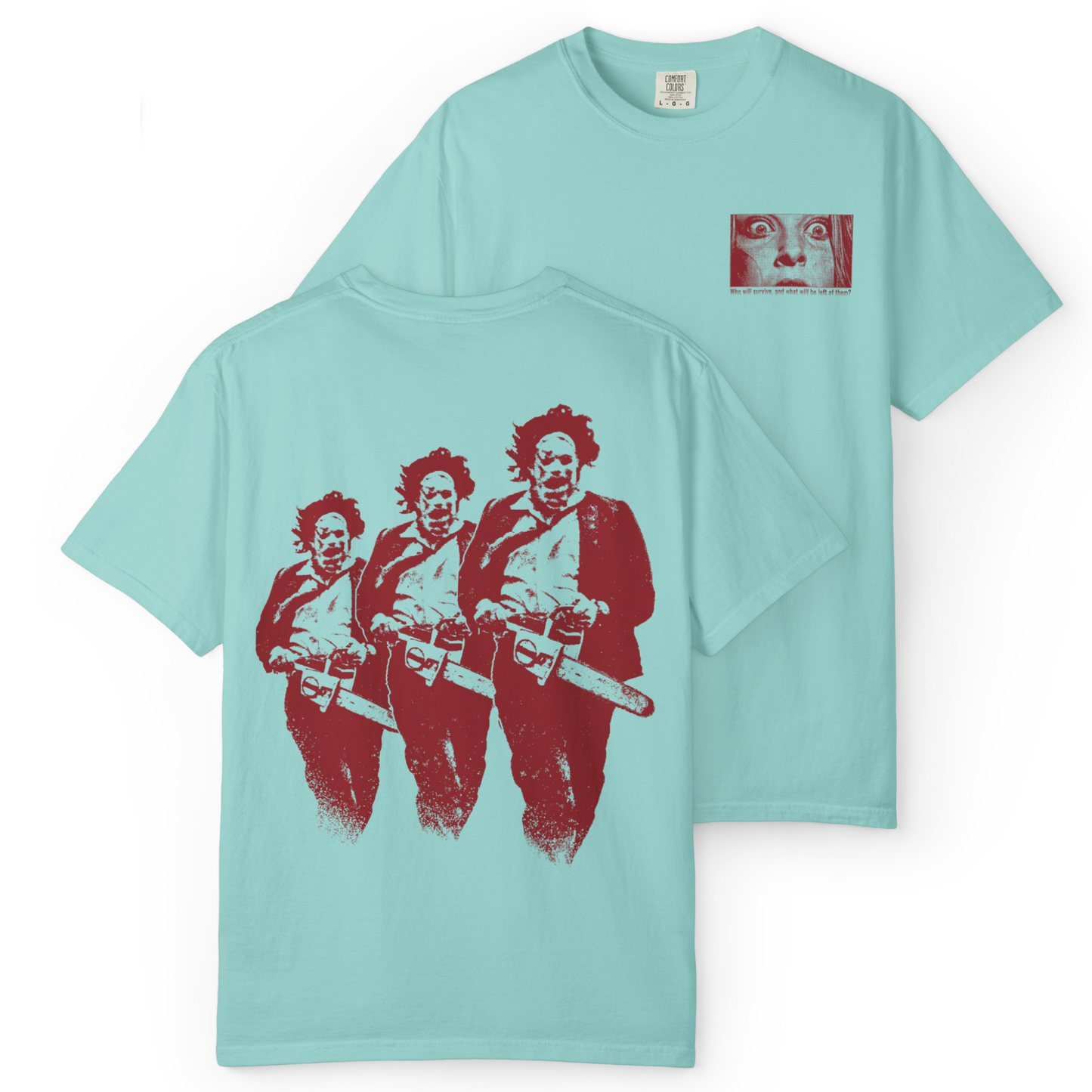 'CHAINSAW' Double-Sided Tee