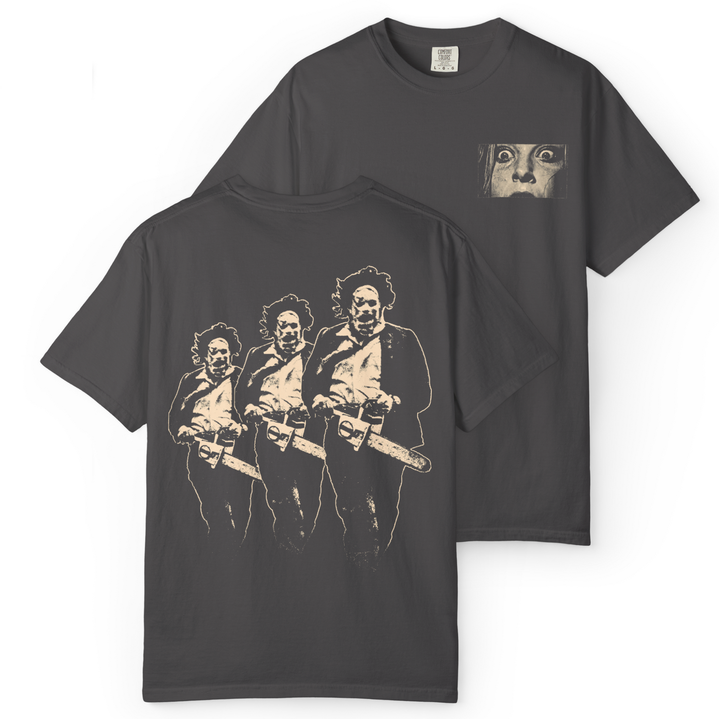 'CHAINSAW' Double-Sided Tee