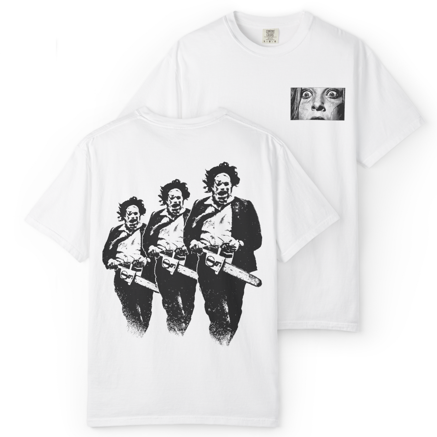 'CHAINSAW' Double-Sided Tee