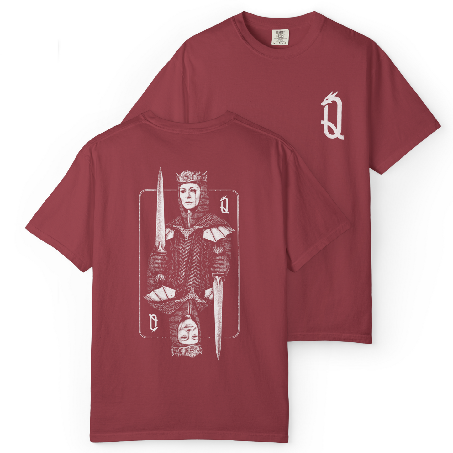 'CRUEL QUEEN' Double-Sided Tee