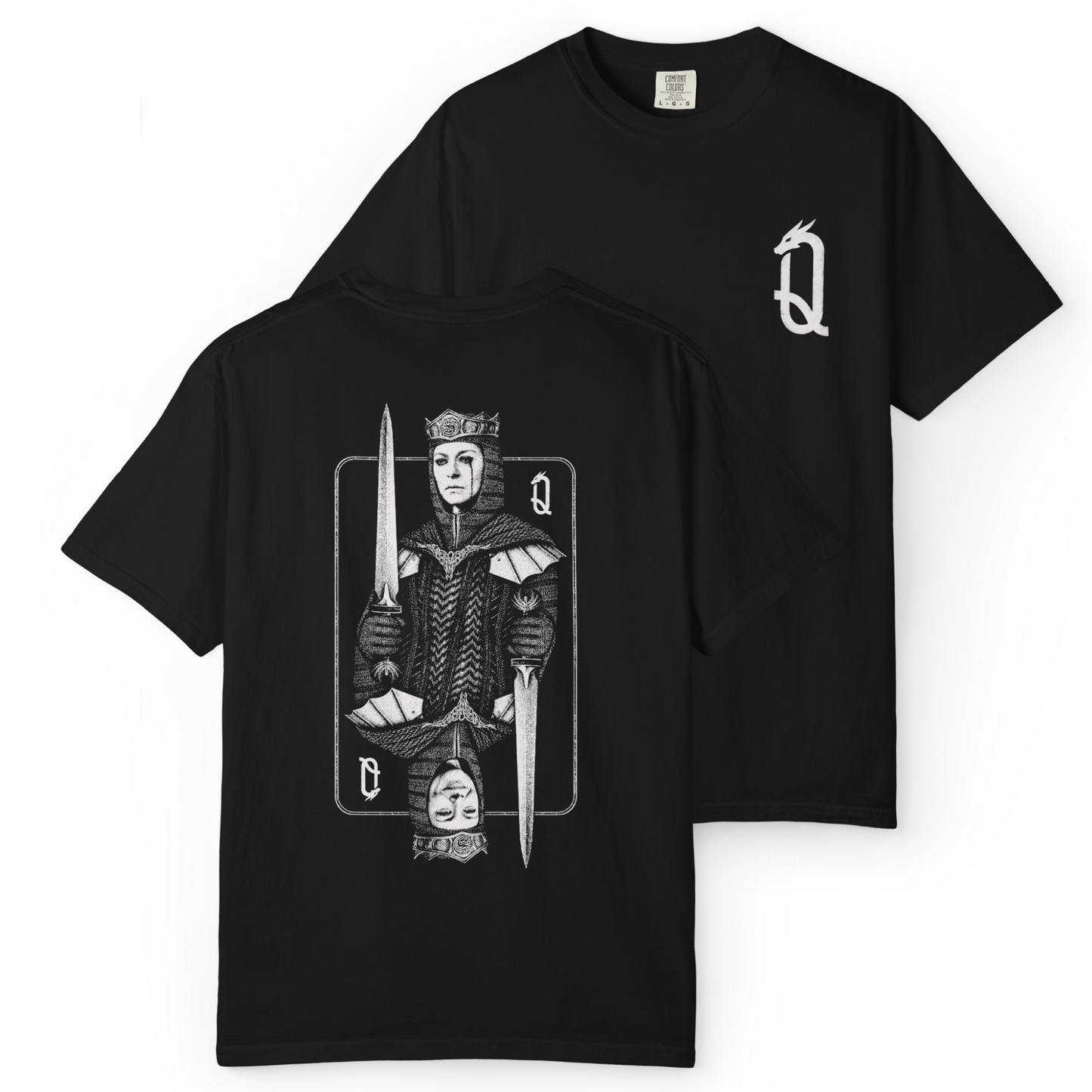 'CRUEL QUEEN' Double-Sided Tee