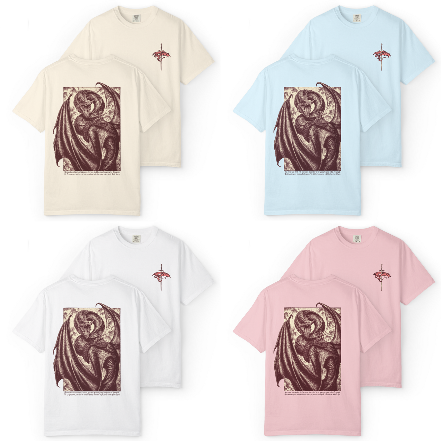 'DRAGON RIDER' Double-Sided Tee