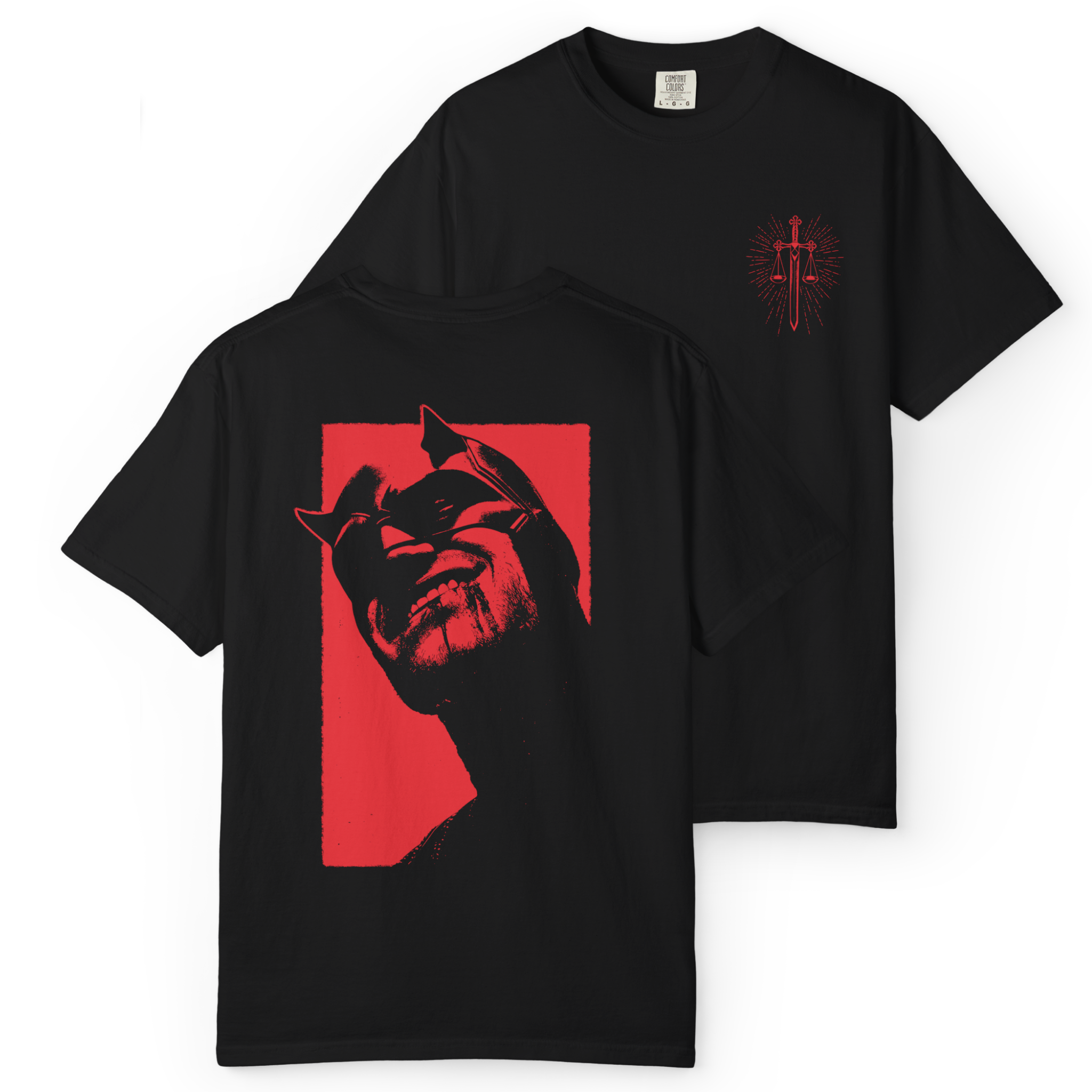'FEARLESS' Double-Sided Tee – Heavy Spoilers Shop