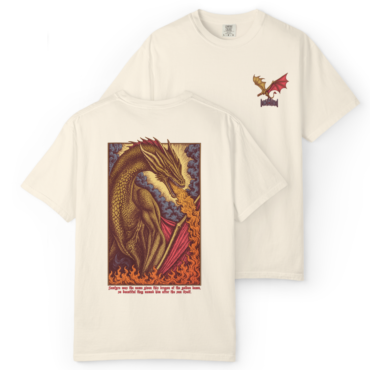 'GOLDEN DRAGON' Double-Sided Tee