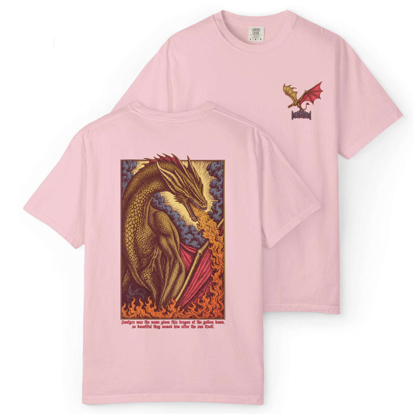 'GOLDEN DRAGON' Double-Sided Tee