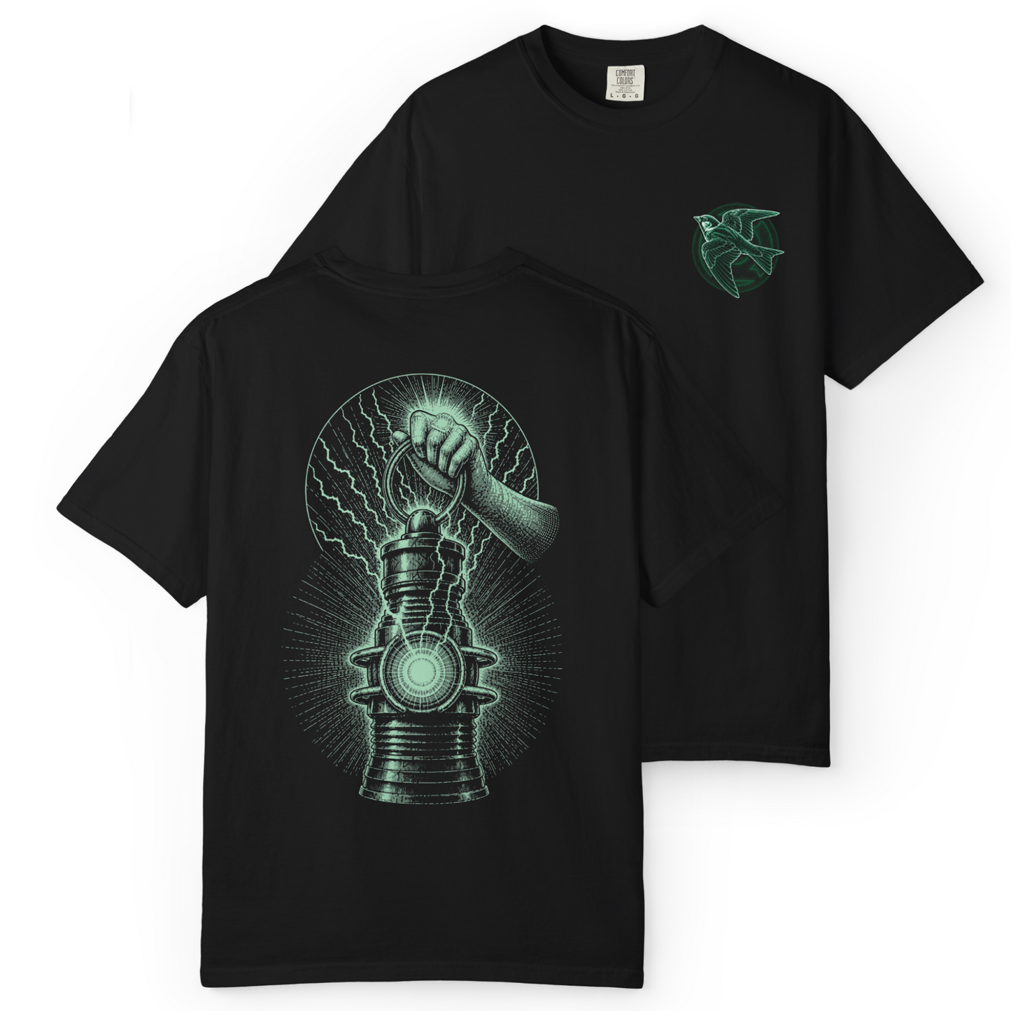 'HARDLIGHT' Double-Sided Tee