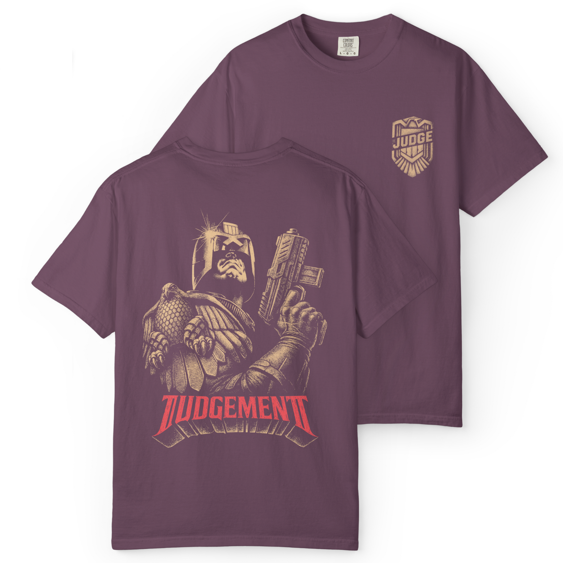 JUDGEMENT' Double-Sided Tee – Heavy Spoilers Shop