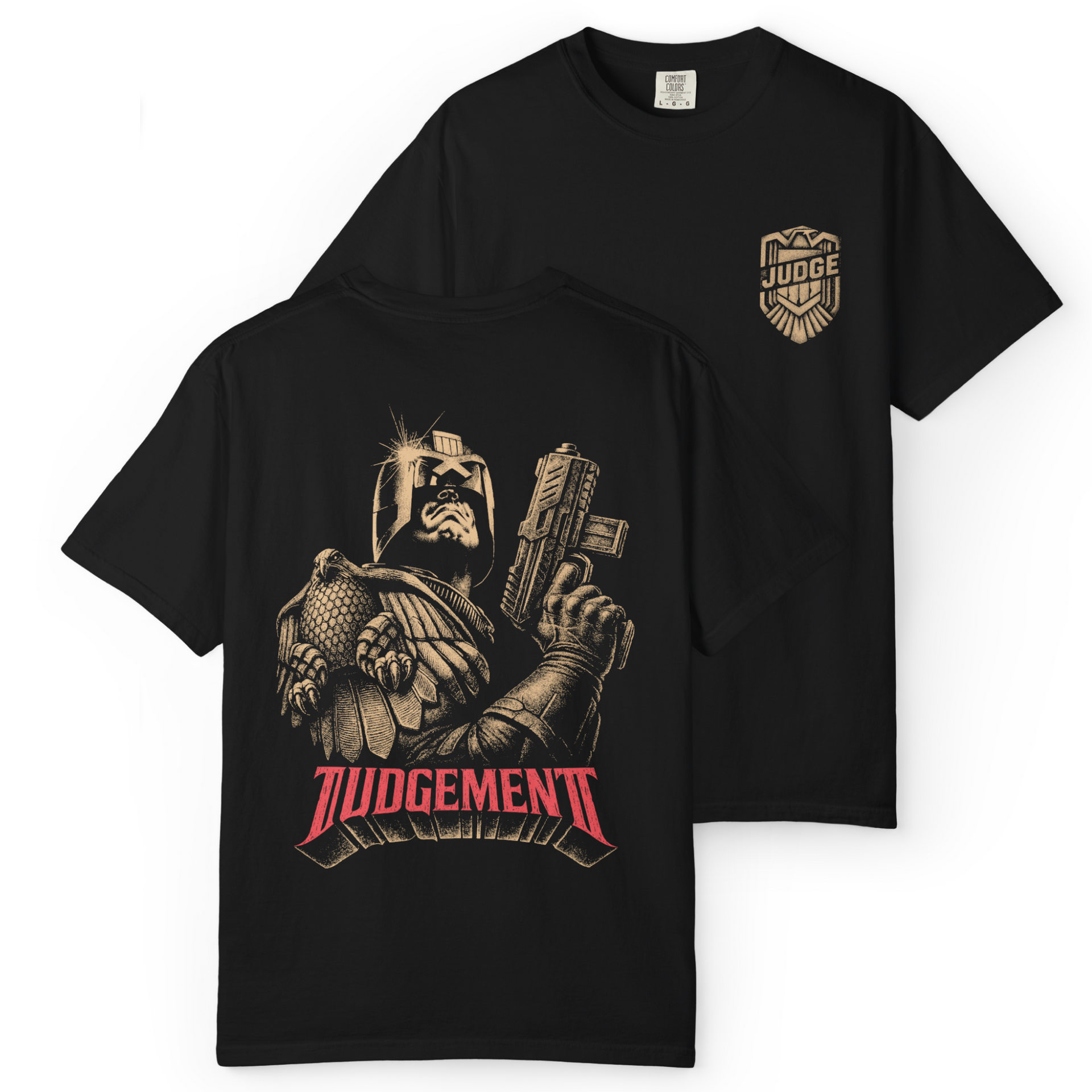 JUDGEMENT' Double-Sided Tee – Heavy Spoilers Shop JUDGEMENT' Double-Sided Tee – Heavy Spoilers Shop