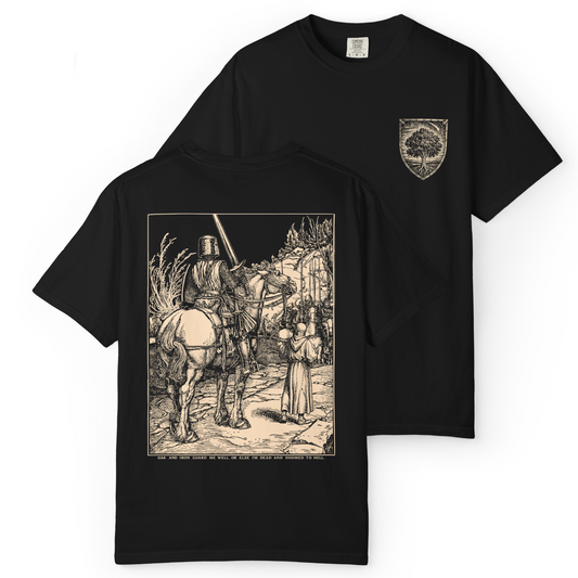 'KNIGHT' Double-Sided Tee