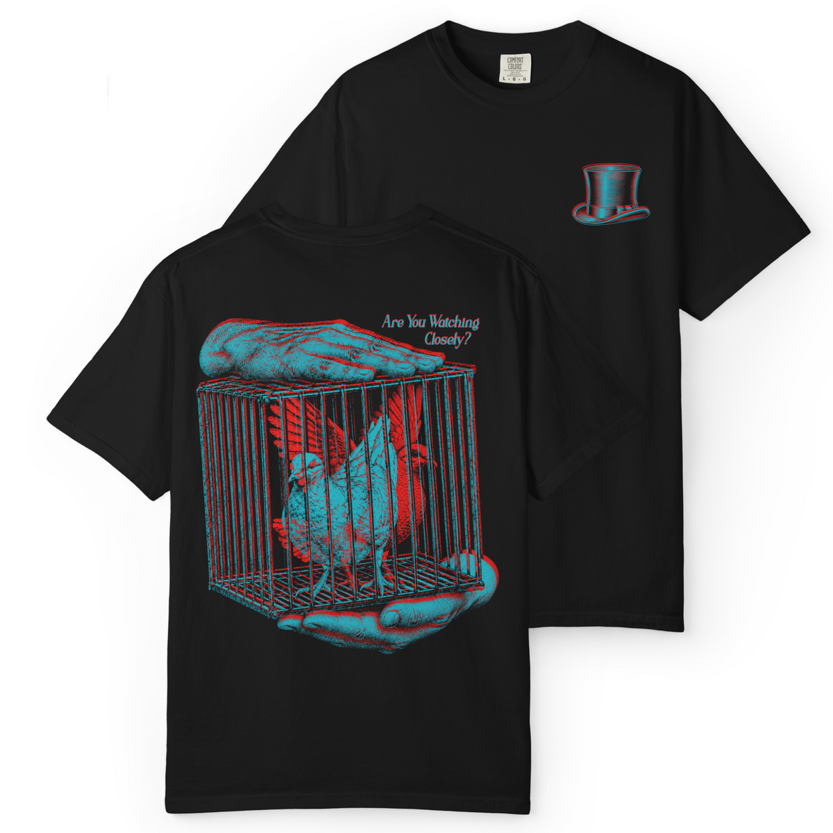 'MAGIC TRICK' Double-Sided Tee