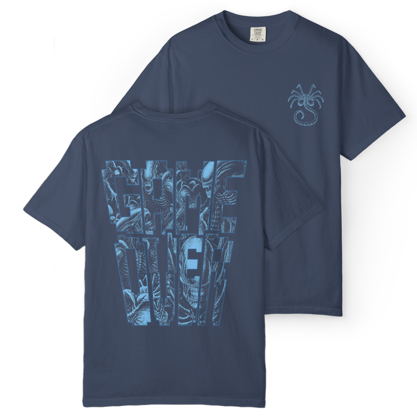 'GAME OVER' Double-Sided Heavyweight Tee
