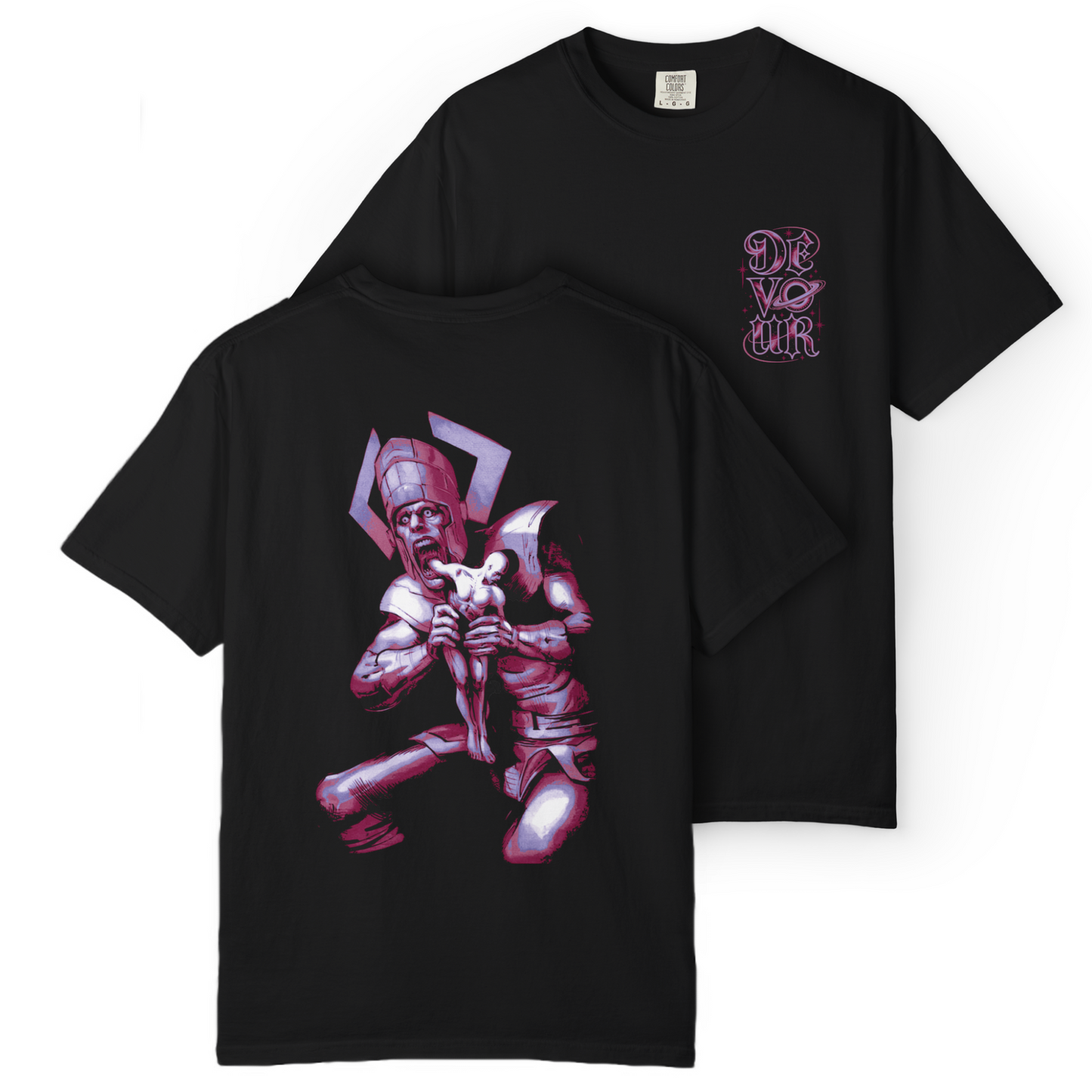 'Goya Galactus' Heavyweight Double-Sided Tee