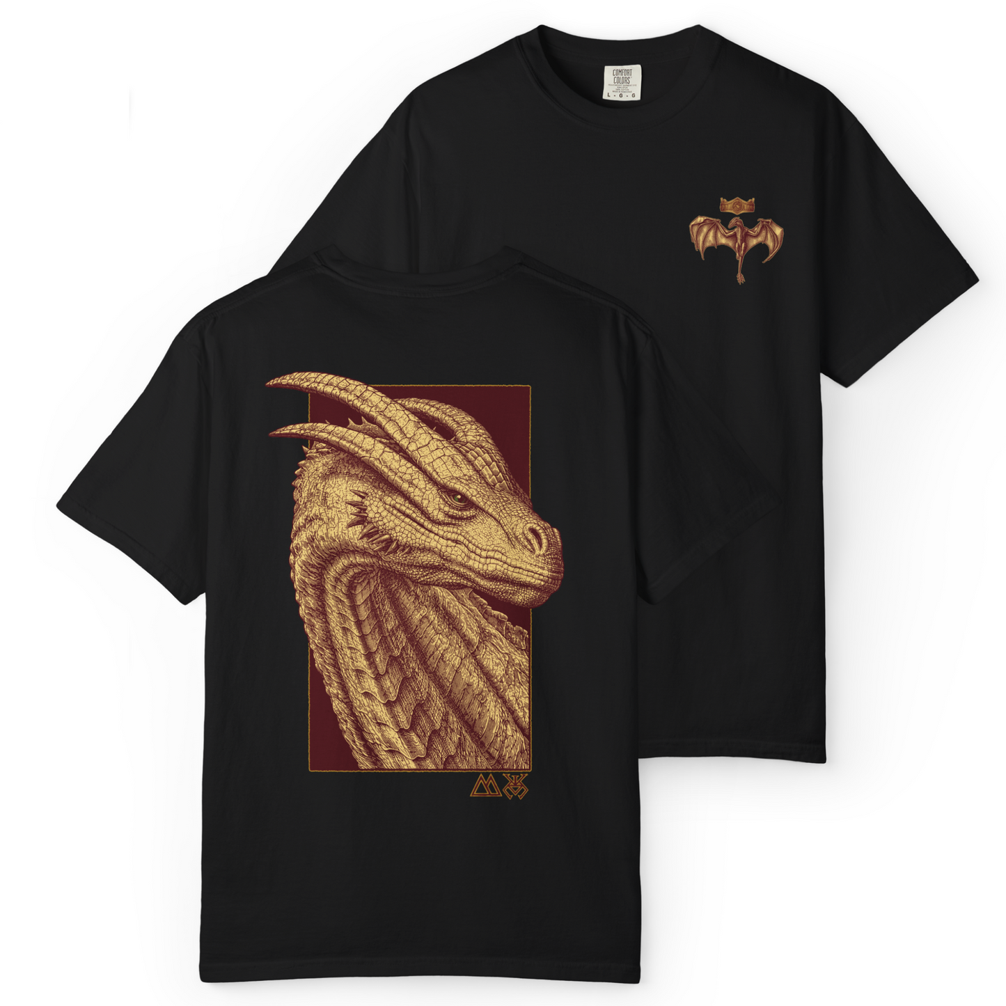 'ROYAL DRAGON' Double-Sided Tee