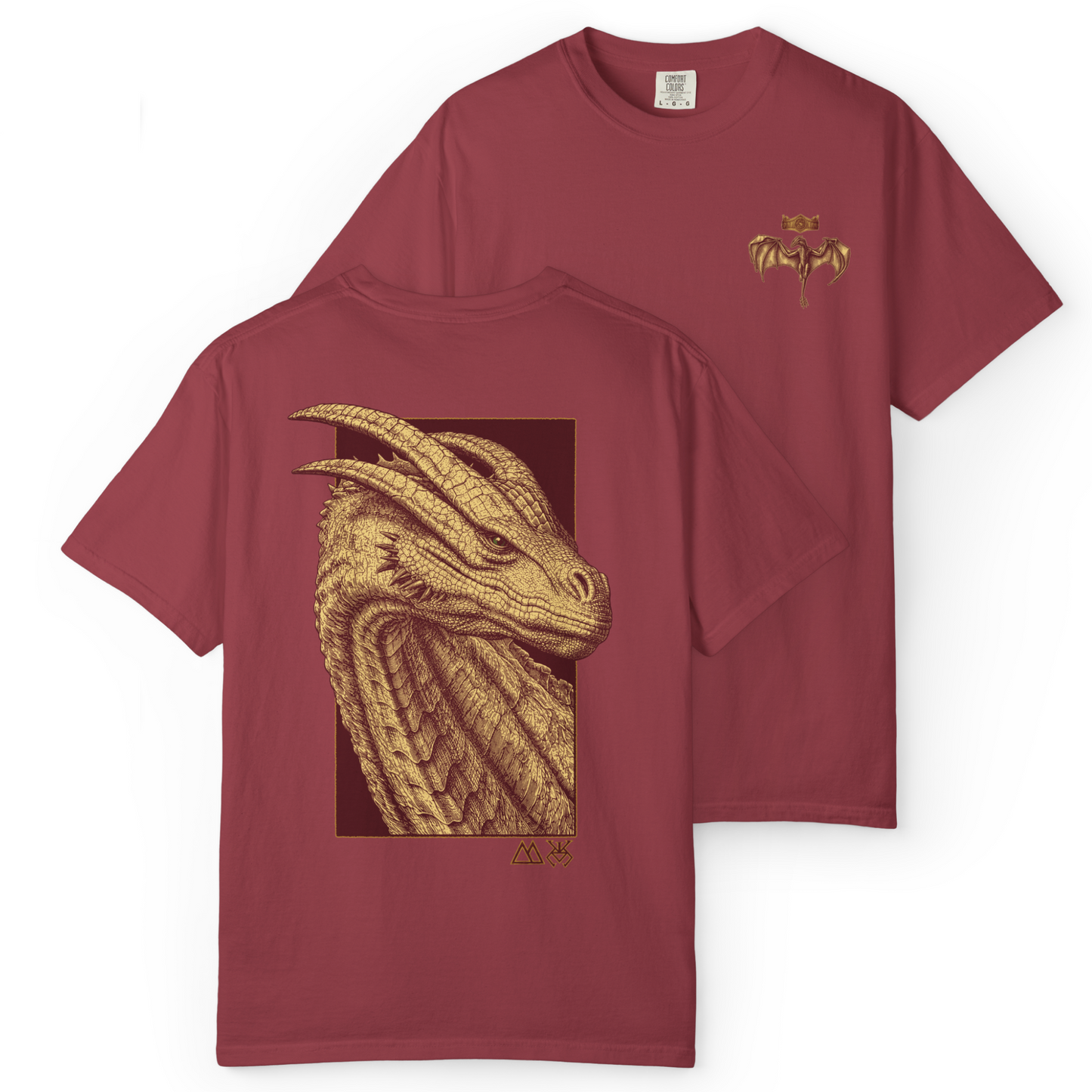 'ROYAL DRAGON' Double-Sided Tee