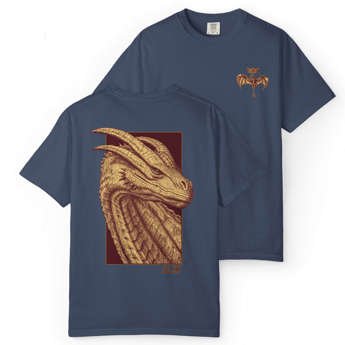 'ROYAL DRAGON' Double-Sided Tee