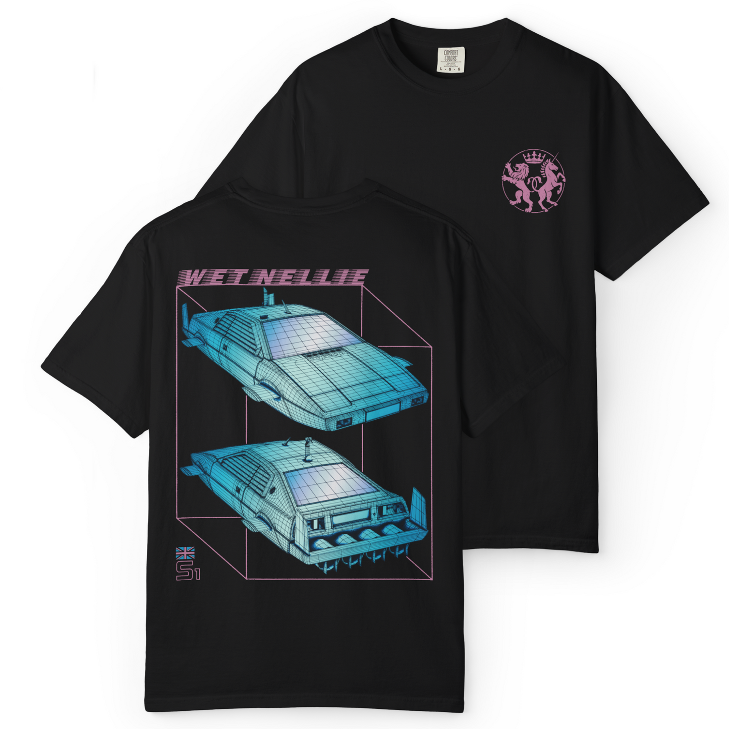 'SPY SUB' Double-Sided Tee
