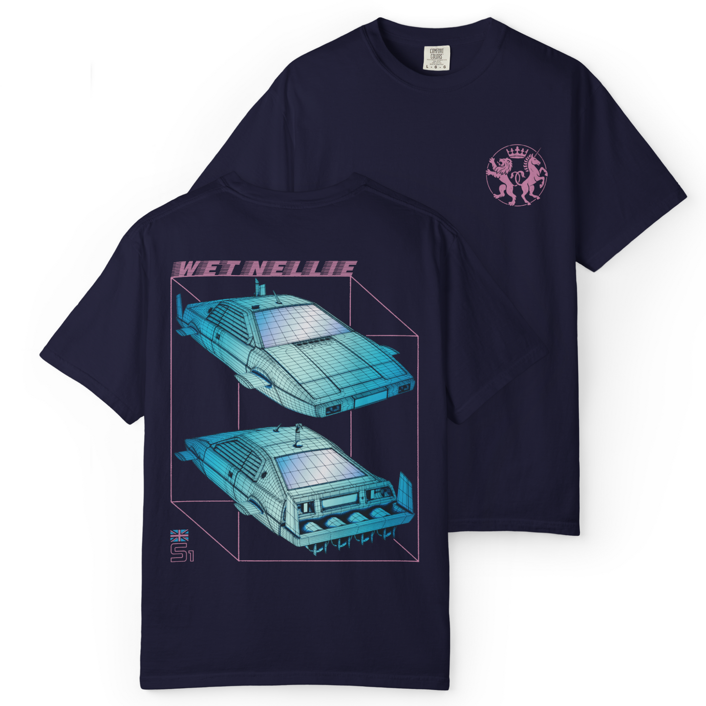 'SPY SUB' Double-Sided Tee