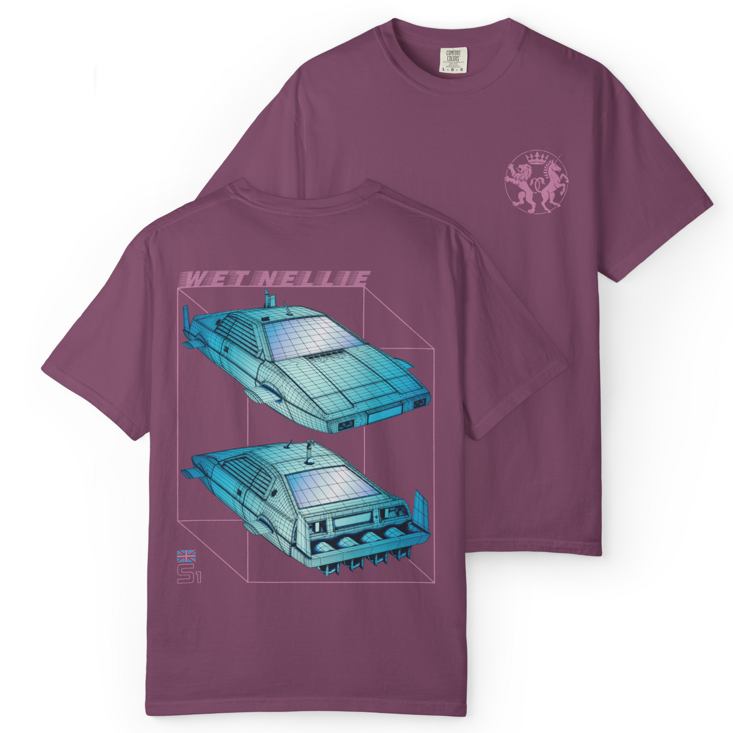 'SPY SUB' Double-Sided Tee