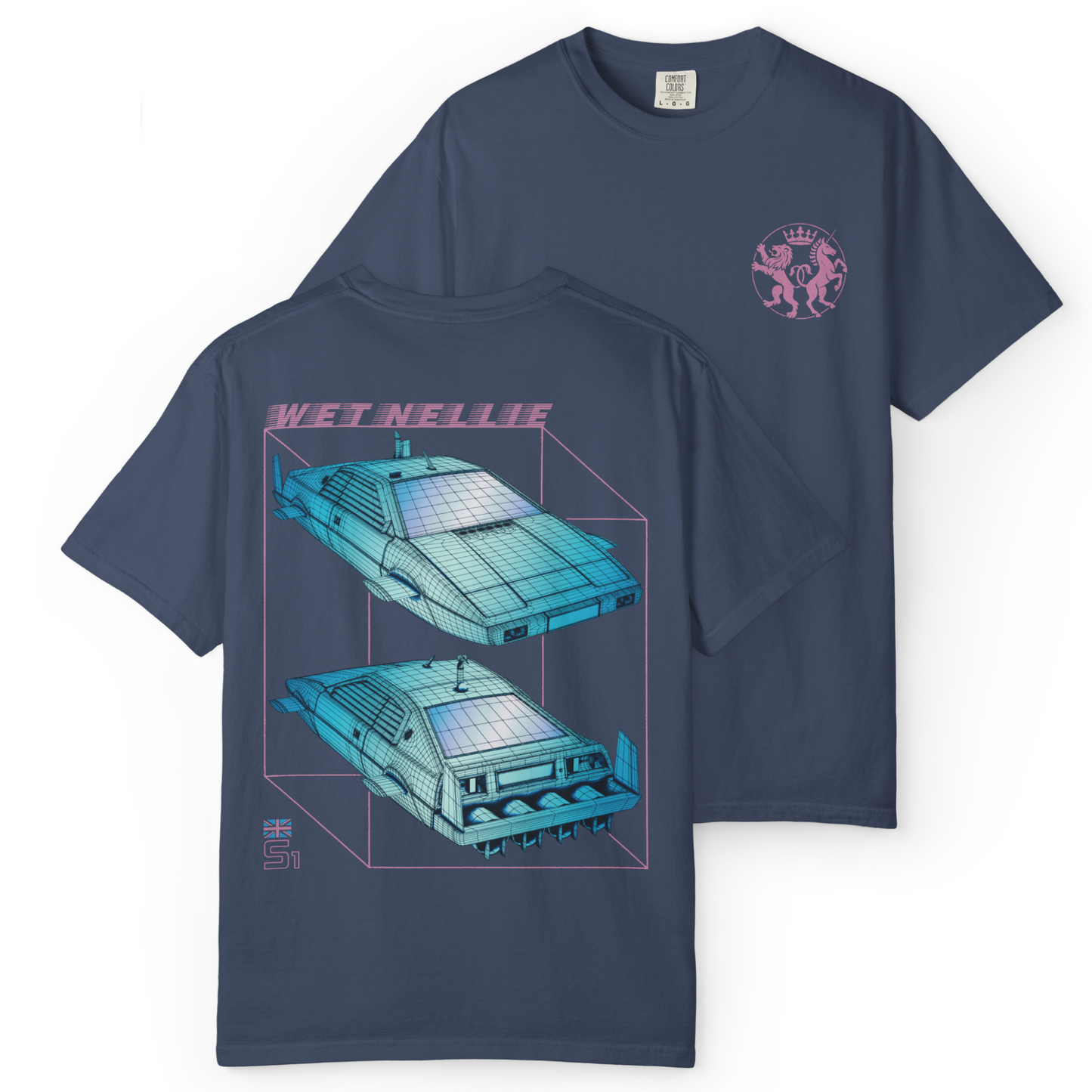 'SPY SUB' Double-Sided Tee