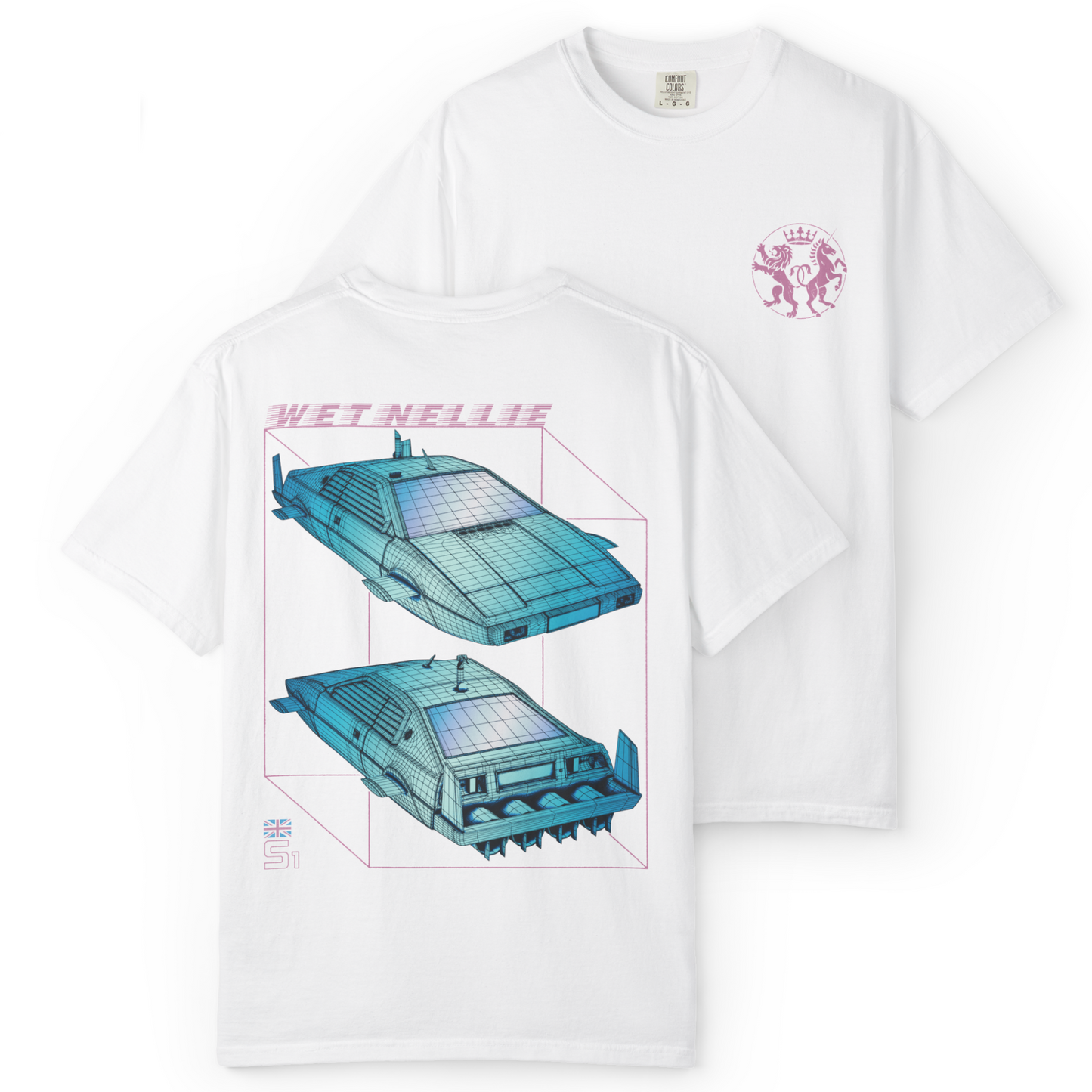 'SPY SUB' Double-Sided Tee