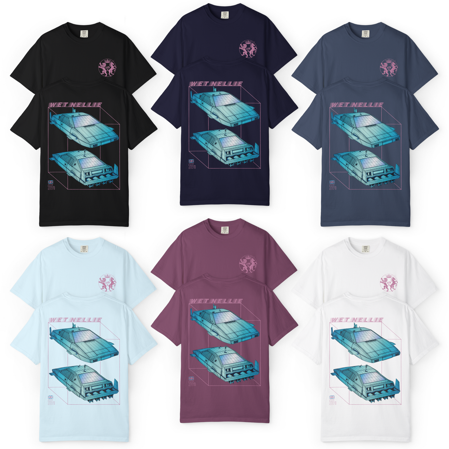 'SPY SUB' Double-Sided Tee